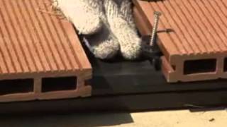 WPC outdoor decking installation guide [upl. by Aihpos110]