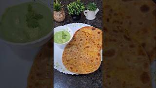 Paneer Paratha Recipe 😍😋 paneerparatha paratha paneer shorts viralshorts viralreels [upl. by Ashlin]