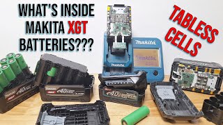 Whats inside Makita 40v Batteries Makita XGT Battery Cells Revealed [upl. by Ditter]