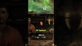 Skyrim Speech Glitch skyrim gaming rpg shorts [upl. by Enilauqcaj]