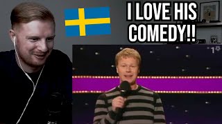 Reaction To Swedish Comedian Johan Glans [upl. by Adlai]