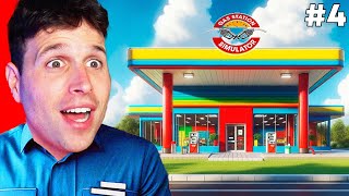 EL NUEVO NEGOCIO DE LA GASOLINERA  Gas Station Simulator 4 [upl. by Namlas]