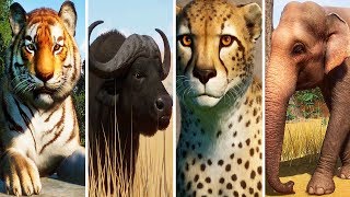 ALL 80 ANIMALS  Planet Zoo [upl. by Dorolisa]