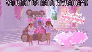 VALENTINES HALO ROYALE HIGH 2024 RICH ROYALE HIGH HALOS [upl. by Schick243]