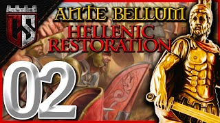 2 Expanding Early as Nicaea  Hellenic Restoration  EU4 Ante Bellum [upl. by Nhoj]