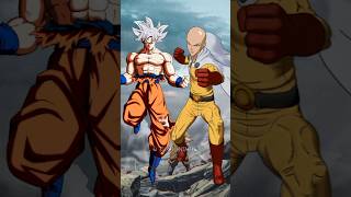 Goku vs One punch man  Characters  goku saitama onepunchman dragonball youtubeshorts [upl. by Aneerb814]