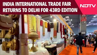 Trade Fair  India International Trade Fair Returns to Delhi Showcasing Global Food Art amp Culture [upl. by Nnahgem614]