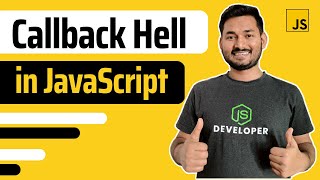 Callback Hell in JavaScript  The Complete JavaScript Course  Ep72 [upl. by Adyam3]