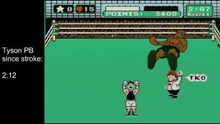 Mike Tysons PunchOut  Mike Tyson 207  PB since stroke [upl. by Gnuoy]