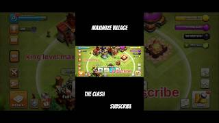 How to Maximize Your heroes👑  1 Level to Max Level✔️in few seconds The Clash🤝 coc shorts virals [upl. by Aremat]