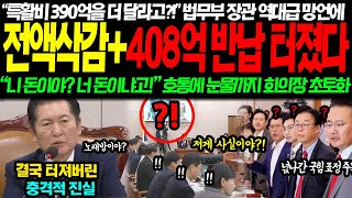 quot390억을 더 달라고 니 돈이야quot 결국 회의장에 공개된 사진 한 장 분노한 정청래 역대급 호통에 회의장 초토화 검찰 특활비 끝난 진짜 이유 [upl. by Zapot]