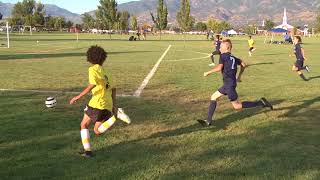 Wasatch JS vs Comba Yellow U12 D1 Soccer [upl. by Benni453]