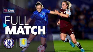 Full Match Chelsea v Aston Villa  Barclays WSL 202425 [upl. by Chad985]