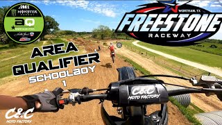 Freestone 2024 LL Area Qualifier Schoolboy 1 Moto 2 [upl. by Youngman]