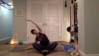 Free Stretch class on Zoom with Aurore [upl. by Notsecnirp]