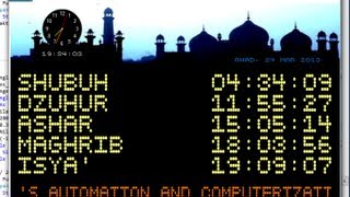 ISLAMIC PRAYER TIMES [upl. by Efioa]