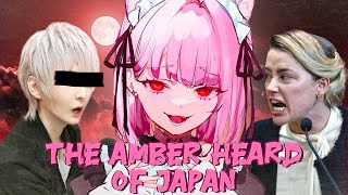 How this DERANGED Vtuber became known as quotThe Amber Heard of Japanquot  The Mikeneko incident [upl. by Nnywg]