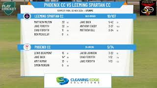 SMCA First Grade  Round 5  Phoenix v Leeming Spartan  Day 1 [upl. by Knox]