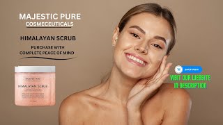 MAJESTIC PURE Himalayan Salt Body Scrub [upl. by Andrej216]