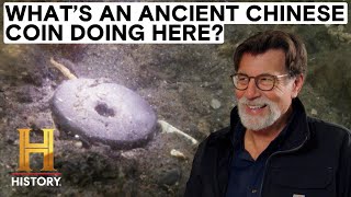 The Curse of Oak Island ANCIENT CHINESE COIN Discovered in Canadian Waters Season 11 [upl. by Hoagland793]