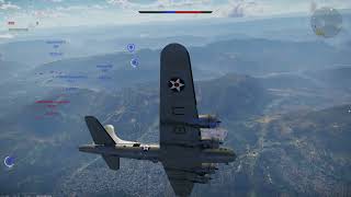 B17 Bomb Run and Rough Landing  War Thunder [upl. by Anselme406]