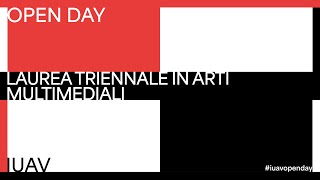 Iuav Open Day 2024 – triennale in Arti multimediali [upl. by Gnut444]