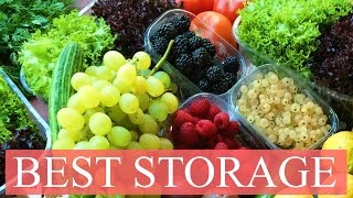 BEST STORAGE FOR FRUITS AND VEGGIES [upl. by Madelina]