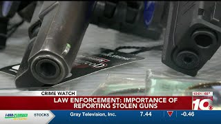 VIDEO Local law enforcements explains importance of reporting stolen firearms [upl. by Sikorski]