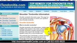 Easy Exercises For Shoulder Tendonitis in Avondale AZ [upl. by Mahla]