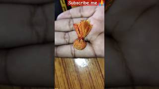 Potli buttons making Smart Trick  subscribe diyfashion  Short video [upl. by Azelea210]