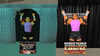 Winning A Match In Every Mdickie Wrestling Game [upl. by Ydnem]