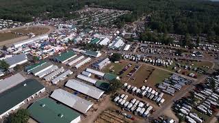 Fryeburg Fair from the Air [upl. by Ahsram]