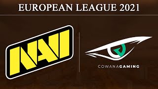 NaVi vs Cowana Chalet  Natus Vincere vs Cowana Gaming  European League 2021 1 July 2021 [upl. by Okram]