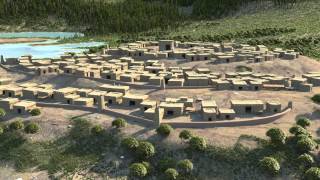 Ain Ghazal  Historical 3D Visualization [upl. by Nner]