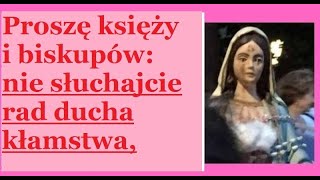 Gisella CardiaTrevignano Romano  Włochy 8 grudnia 2023 r Orędzie Maryi [upl. by Demmy991]