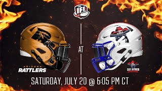 Arizona Rattlers at San Antonio Gunslingers [upl. by Harrington]