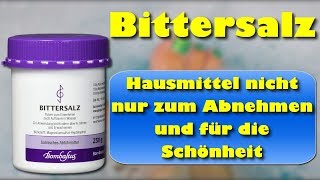 Bittersalz – Hausmittel nicht nur zum Abnehmen und für die Schönheit [upl. by Vaughn]