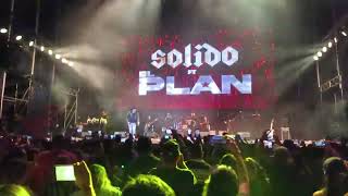 El Plan ft Sólido  Tal vez En vivo [upl. by Slyke]