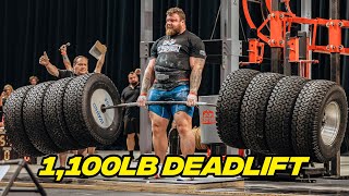 2023 SHAW CLASSIC FULL DEADLIFT EVENT  1100LB DEADLIFT [upl. by Hallie]