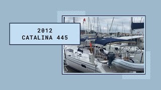 Buying a Boat  Female Boat Owner  Catalina 445 [upl. by Aysan]