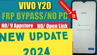 vivo y20 frp bypassvivo y12s frp bypassgoogle account unlock bypasswithout PC [upl. by Asirac]