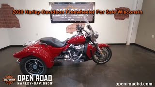 2020 Harley Davidson Freewheeler For Sale Wisconsin [upl. by Troyes]