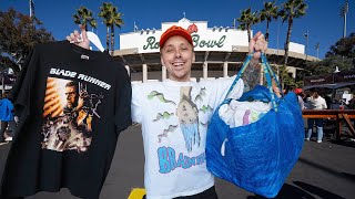 Shopping For Vintage At The Rose Bowl Flea Market [upl. by Strain161]