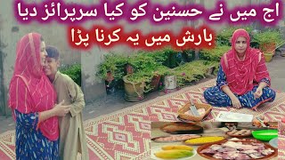 Barish mein dopahar ke routine  bacchon ke farmaish  vlogs  farwa vlogs [upl. by Akinat]