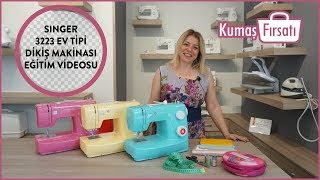 Singer 3223 Ev Tipi Renkli Dikiş Makinası Eğitim Videosu [upl. by Killy158]