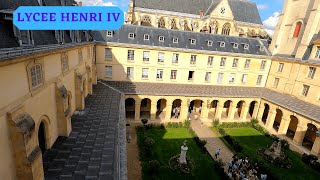 LE LYCEE HENRI IV à Paris visite de létablissement de renommée internationale [upl. by Siari]