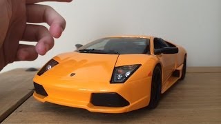 Review 118 Lamborghini Murciélago LP640 by Maisto 2007  The Model Garage [upl. by Zita]