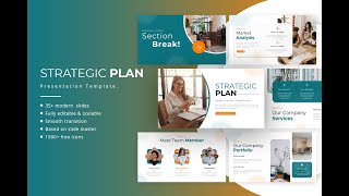 Strategic Plan PowerPoint Template [upl. by Haland]