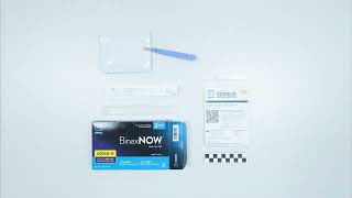 BinaxNow Covid 19 antigen Self Test USA Stop Motion [upl. by Conlan]