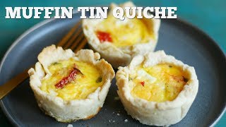 Muffin Tin Quiche with Sun Dried Tomato [upl. by Atis]